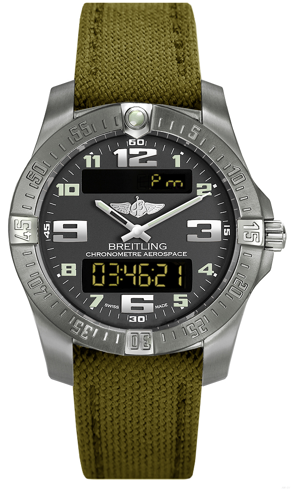 Review Breitling Professional Aerospace Evo E7936310/F562-106W watches review